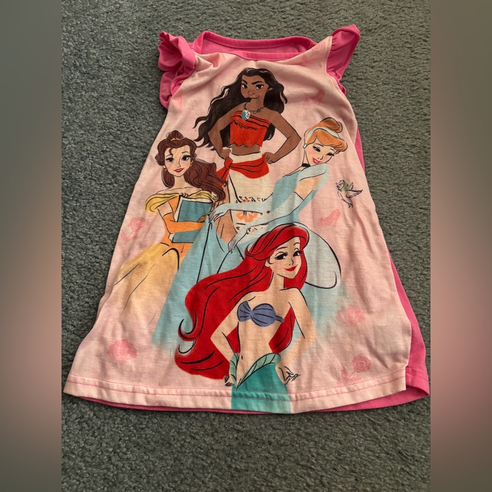Disney Princess Pink Short Sleeve nightgown